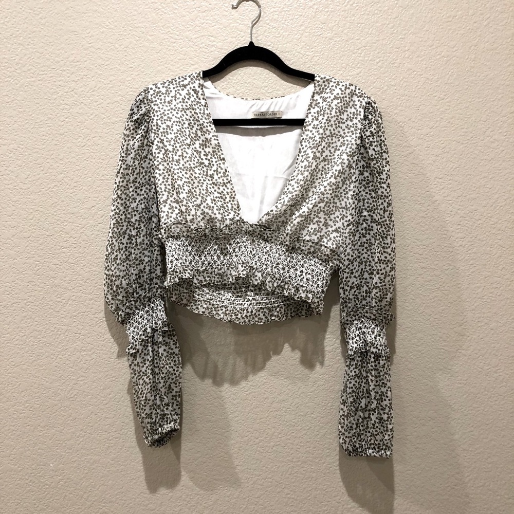 The East Order Floral Blouse